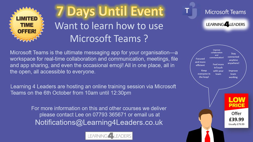 L4Leaders's tweet photo. #teamslearning https://t.co/9zS3Kh5ENa