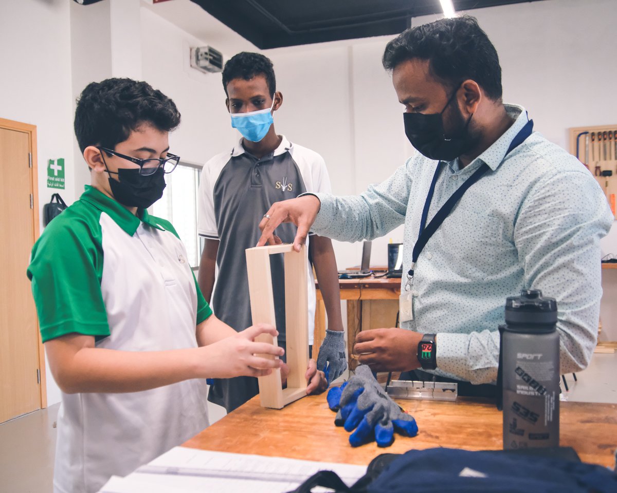 SouthViewSchool's tweet photo. DT carves its way into woodworking as our Year 8s develop their measurement and cutting skills for a special project.
More updates to come soon.
#southviewschool #imaginegreatness #togetherwesmile #togetherwevalue #togetherwesucceed #students #dubaischools #designtechnology https://t.co/ccldtPEaIk