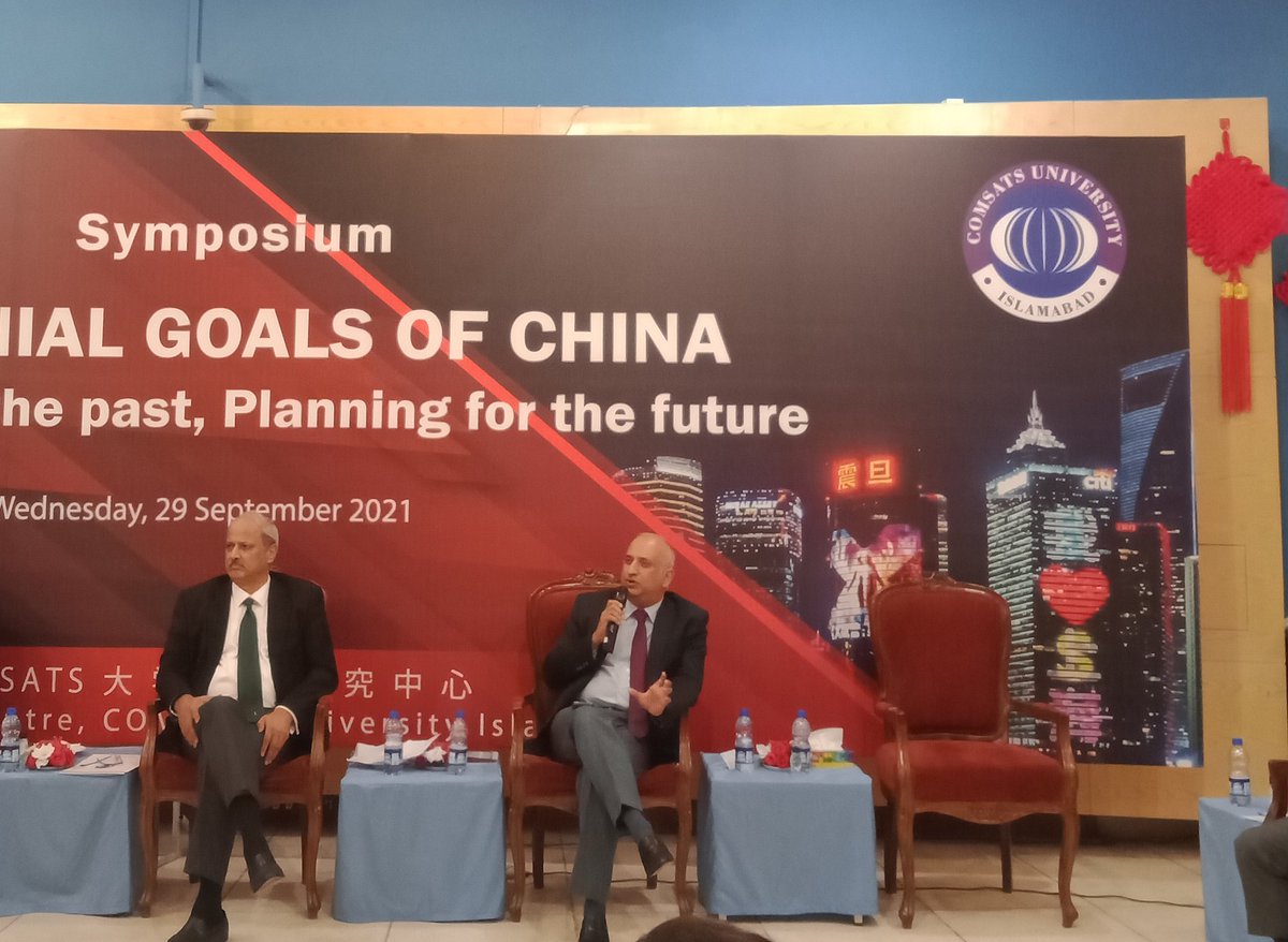 CSC_CUI's tweet photo. PANELIST MR. HAROON SHARIF @SharifHaroon is currently member of Prime Minister's Task Force on Economic Diplomacy, Senior Advisor to UNDP. He was Pakistan's Lead Representative in the Joint Cooperation Committee (JCC) of China-Pakistan Economic Corridor (CPEC).
#CSC_CUI https://t.co/AYueHVYetU