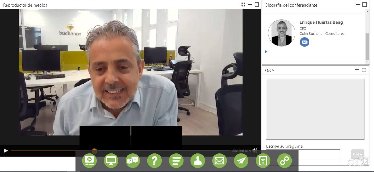 BuchananConsult's tweet photo. Gracias a @BentleySystems por ayudarnos a realizar nuestro primer #webinar y felicidades a nuestro equipo por el trabajo realizado con LEGION para el análisis prestacional del proyecto de ampliación de la estación de Plaça Catalunya 
Os dejamos algunas imágenes del evento https://t.co/rrXHMO6WjV