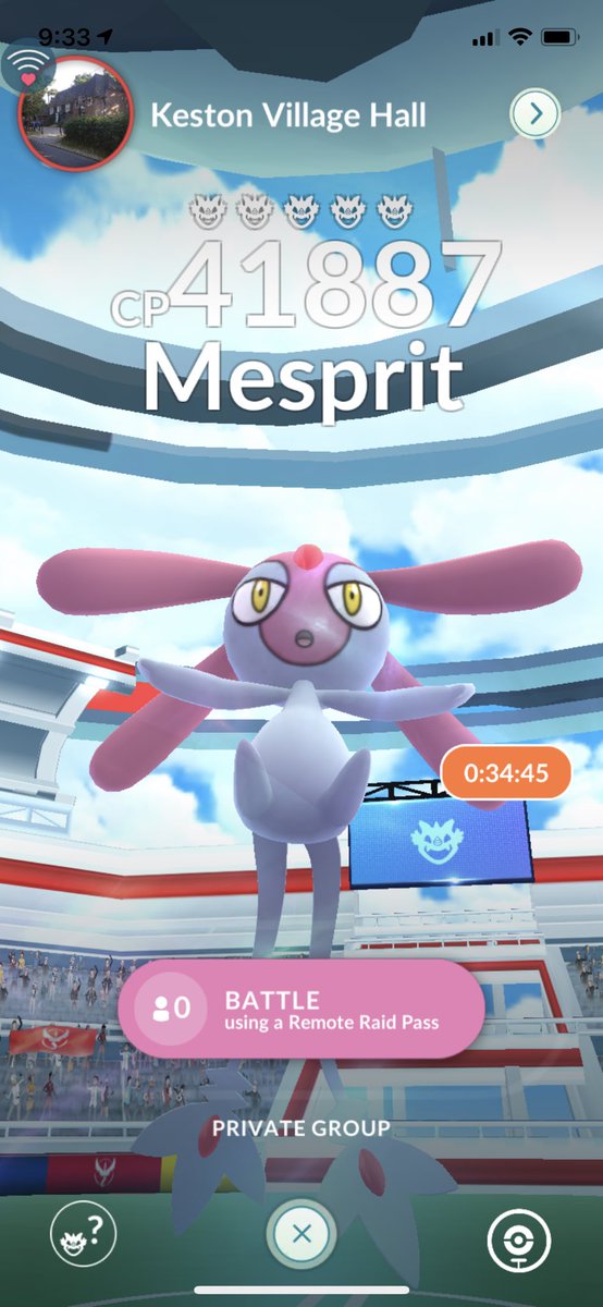 Letsnotdonames's tweet photo. Mesprit raid. Add me 7825 5431 4413

Be online! #pokemongoraid #mespritraid #pokemongoraids https://t.co/VbqvSdd2lY
