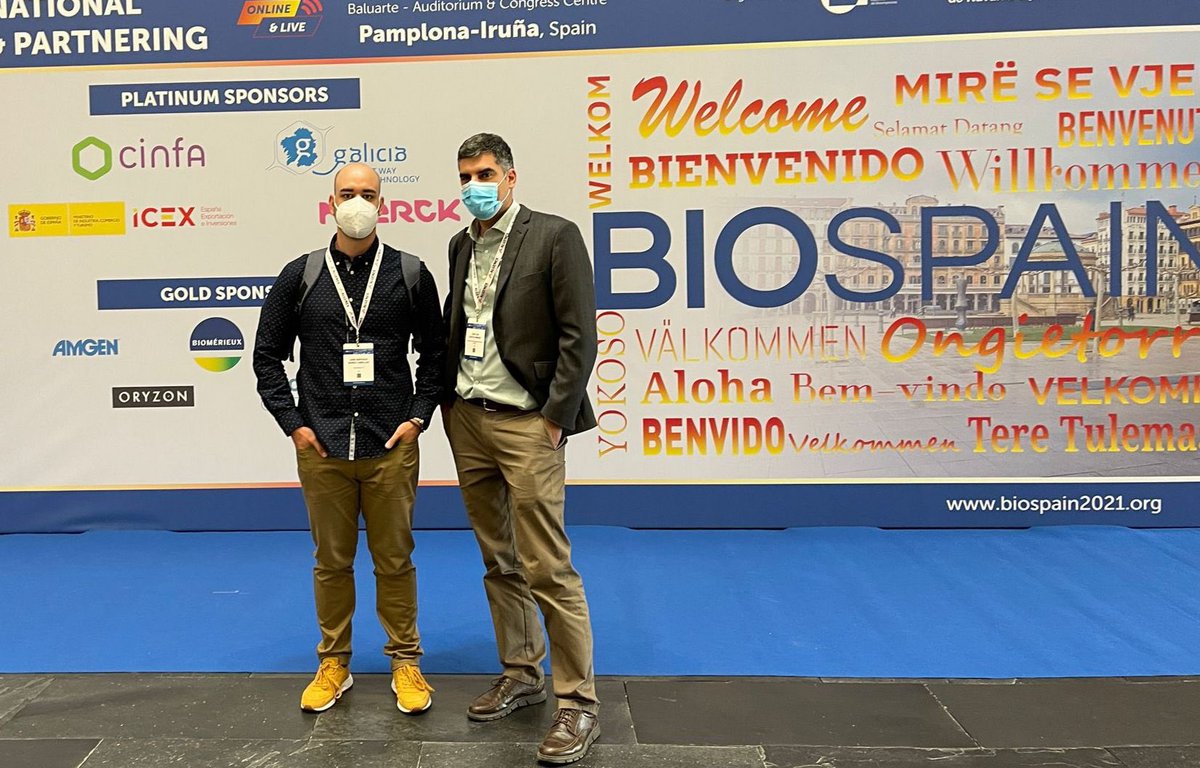 gargijo's tweet photo. Empezamos en @BIOSPAIN_AseBio para buscar partners para el test diagnostico de la #sepsis #histshock IVD desarrollado por @CIBERER @incliva_iis @UV_EG @UCIClinicgva con el apoyo de @GVAavi @SaludISCIII  @FundlaCaixa @MITlinQ @FipseOficial https://t.co/FlnqLd7VU2