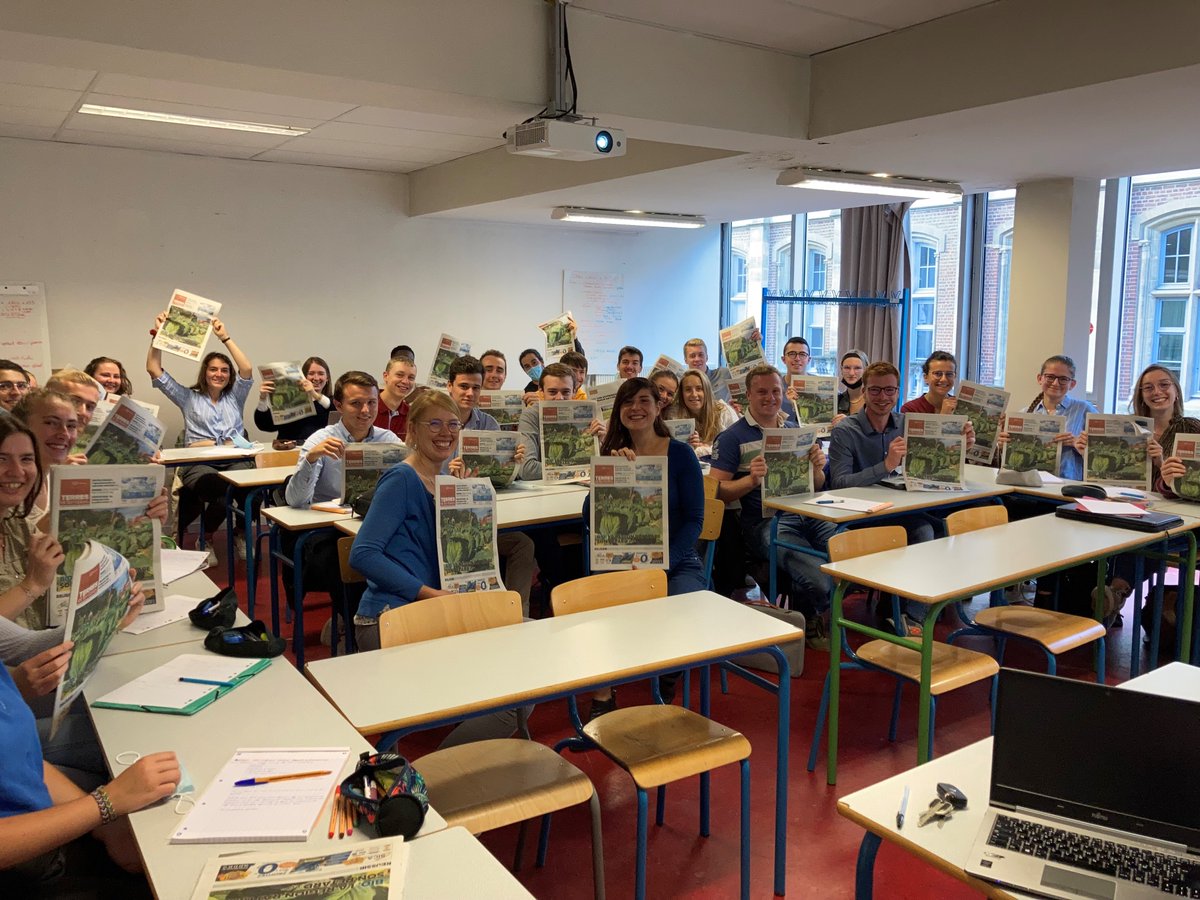 Les Lucie's ont encore frappé ! <a href="/LucieDe_G/">Lucie De Gusseme</a> 
Trop bien d'aller parler de son métier à des étudiants intéressés 🤓 @ISA_Lille  <a href="/TerresetTerr_/">Terres et Territoires</a>  @YannickDelourm