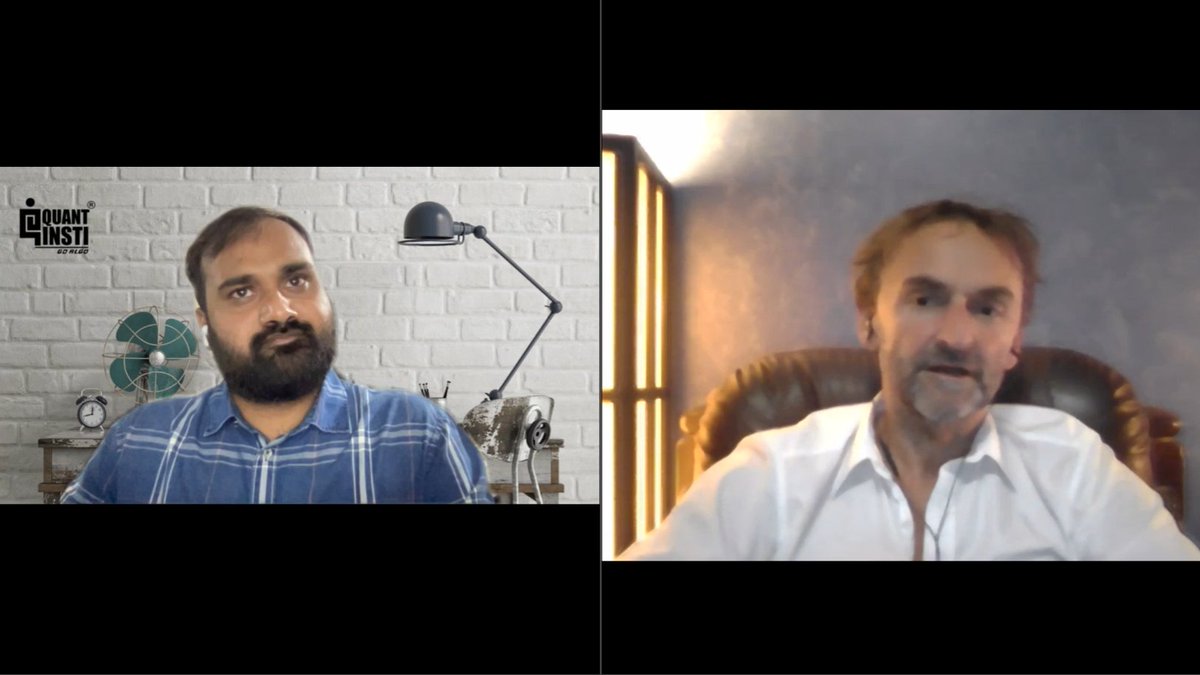 QuantInsti's tweet photo. Engaging questions, interesting answers and busting some myths along the way!
Join Dr. Starke RIGHT NOW in our Q&A session on "AI in Trading".
https://t.co/1h4wDfShJK
#AlgoTradingWeek #11YearsOfQuantInsti #AI https://t.co/zbtrZpHndF