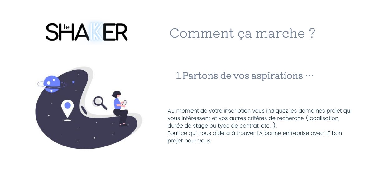 LeShaker_TV's tweet photo. 5ème édition du Shaker #Event les mercredi 20 et jeudi 21 octobre. Notre forum online met en relation des étudiant·e·s et des professionnels de la #tech https://t.co/TFlG89iq4M #Shaker2021 #emploi #jobmeeting #stage #recrutement #entreprises #candidats #informatique #codingbattle https://t.co/DHXHraviYO