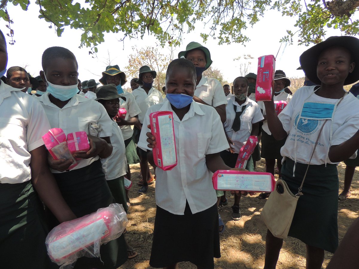 <a href="/careclub_Zw/">Care Club</a> at Nechavava Primary and Secondary School for mensural hygiene education and distribution of pads. Thanks to <a href="/sustiglobal/">SustiGlobal Consulting</a> for sponsoring this initiative. <a href="/IDominateZw/">REIGN</a> <a href="/PadUp6/">Pad_Up</a> <a href="/ShamwariyeMwana/">Shamwari Yemwanasikana</a> <a href="/PMapona/">Princess from Mudzi</a> <a href="/7goodthings/">Goodthings</a>