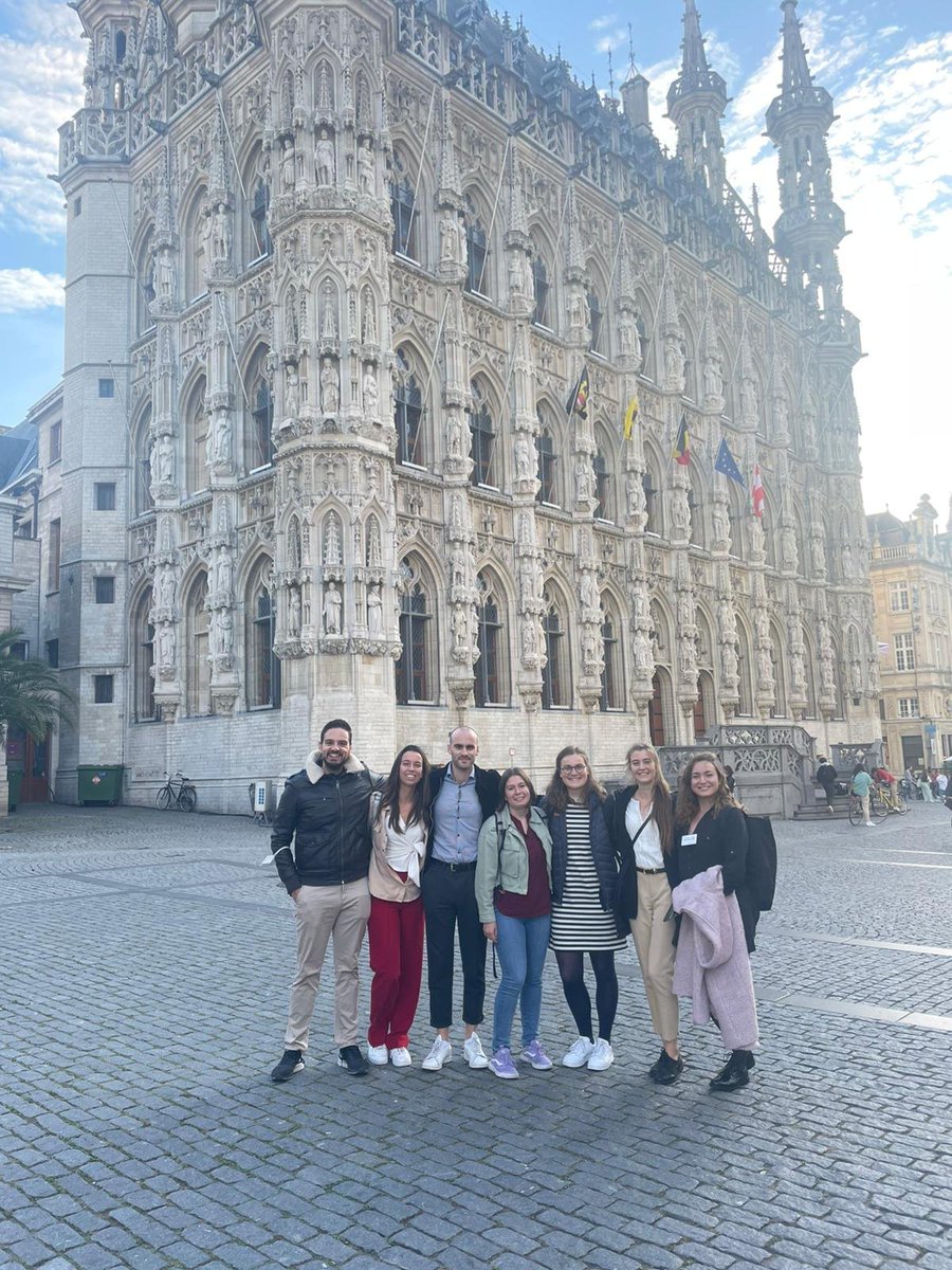 @AGePOP_H2020 ESRs meeting in Leuven 🇧🇪for the first time! A great opportunity to learn, exchange ideas, inspire and support each other! #teambuilding