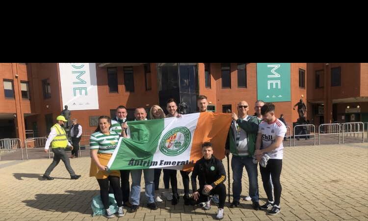 AntrimCsc's tweet photo. Finally making the trip over Celtic park last Sunday 🍀 https://t.co/FVV41ak9KJ