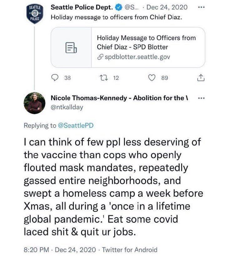 BrandiKruse's tweet photo. After two former Democratic governors cross party lines to endorse Davison, head of @washdems calls her unfit – while standing behind the candidate who tweeted things like this just last year. An interesting strategy at play here. https://t.co/Y1wke3Kv78