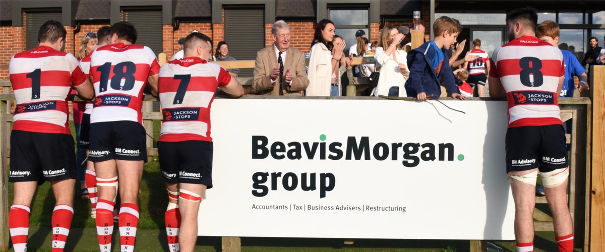BeavisMorgan's tweet photo. Another excellent home win for @DorkingRugby last weekend with Hertford results in 36 - 17. The Beavis Morgan group sponsored team is currently second on the league table. The next game is at Westcombe Park. Good Luck, DRCF. 

#proudsponsor #sponsorship
@bm_advisory @BMConnectLtd https://t.co/xTZ0IJ4iYA