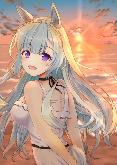 全く神絵師ではないですが伸びなかったので使います!伸びろー!
 #ウマ娘 #メジロアルダン
 #過去作で自分が最高だと思う絵を1枚載せて5000rtを目指せ 