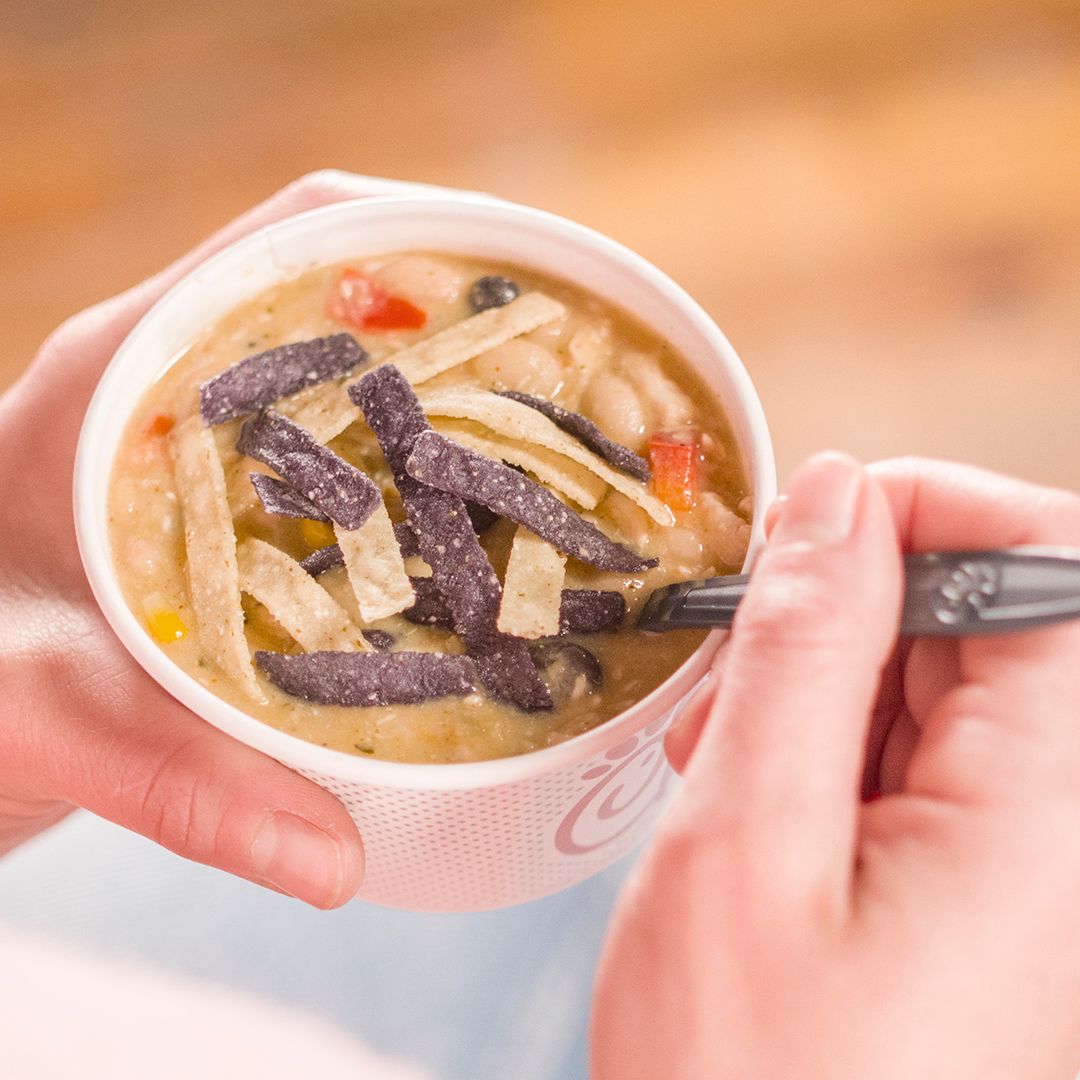 CFA_NMS's tweet photo. It's fall y'all, which means Chicken Tortilla Soup is back! 🍁🧡 https://t.co/kZhY4ZrBjG