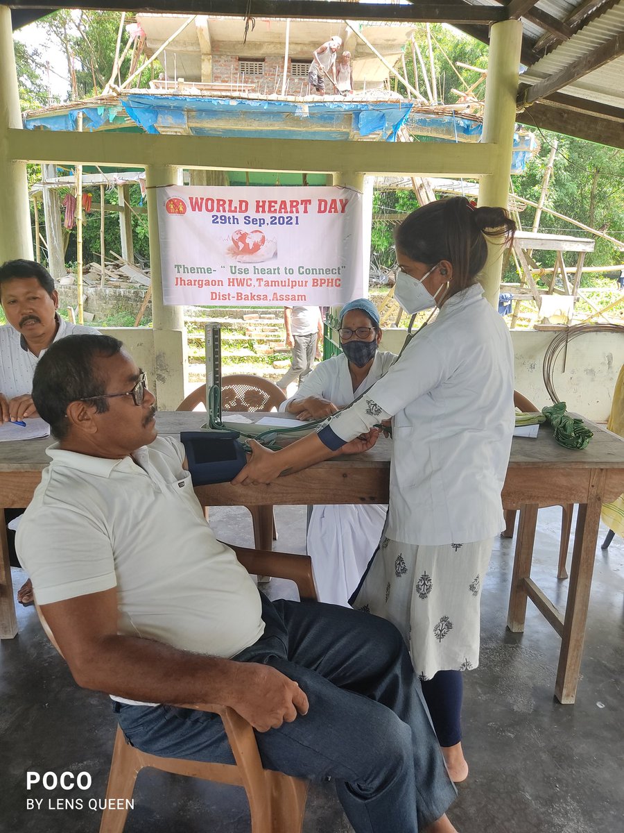 RinkiDu03182767's tweet photo. @nhm_assam @nhmbaksa celebration world heart day at jhargaon HWC, Tamulpur BPHC, Baksa https://t.co/jj0u5ZCt7A
