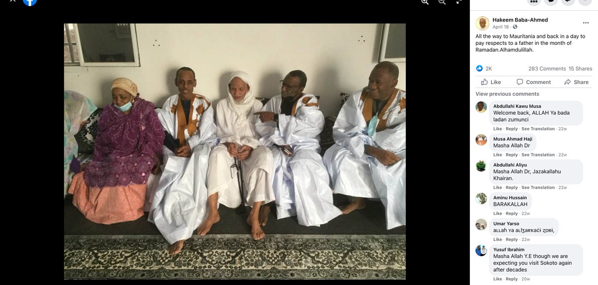 ayemojubar's tweet photo. Southern governors threat to democracy - Northern Elders spokesman, Hakeem Baba-Ahmed. 

See the Mauritanian talking about Nigeria's democracy. https://t.co/XZiZW7Vont