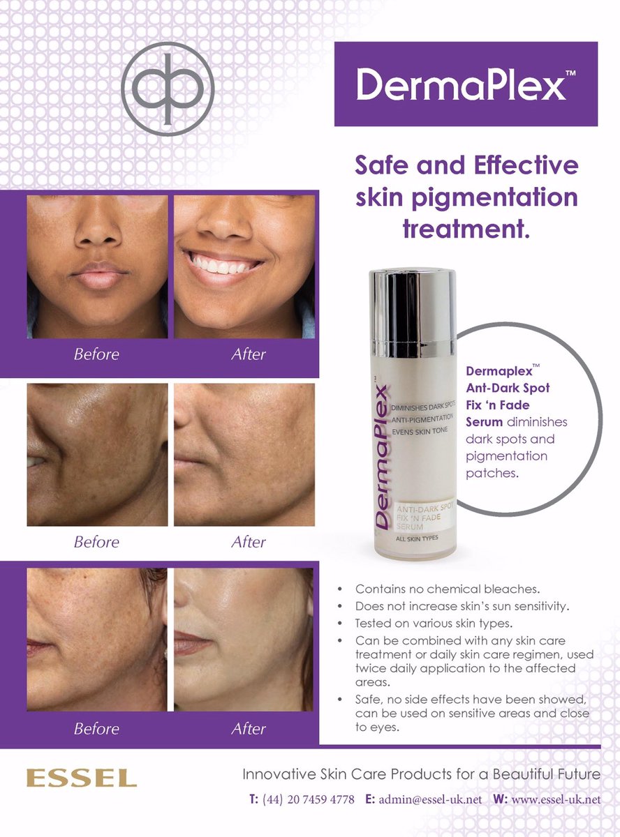 essel_skin's tweet photo. Diminish dark spots and pigmentation patches without bleaching the skin and no side effects. #pigmentation #pigmentationremoval #pigmentationtreatment #pigmentationsolution #hyperpigmentation #pigmentationserum #pigmentationproblem #agespots #agespotsgone #agespotsremoval https://t.co/97caEjUNAN