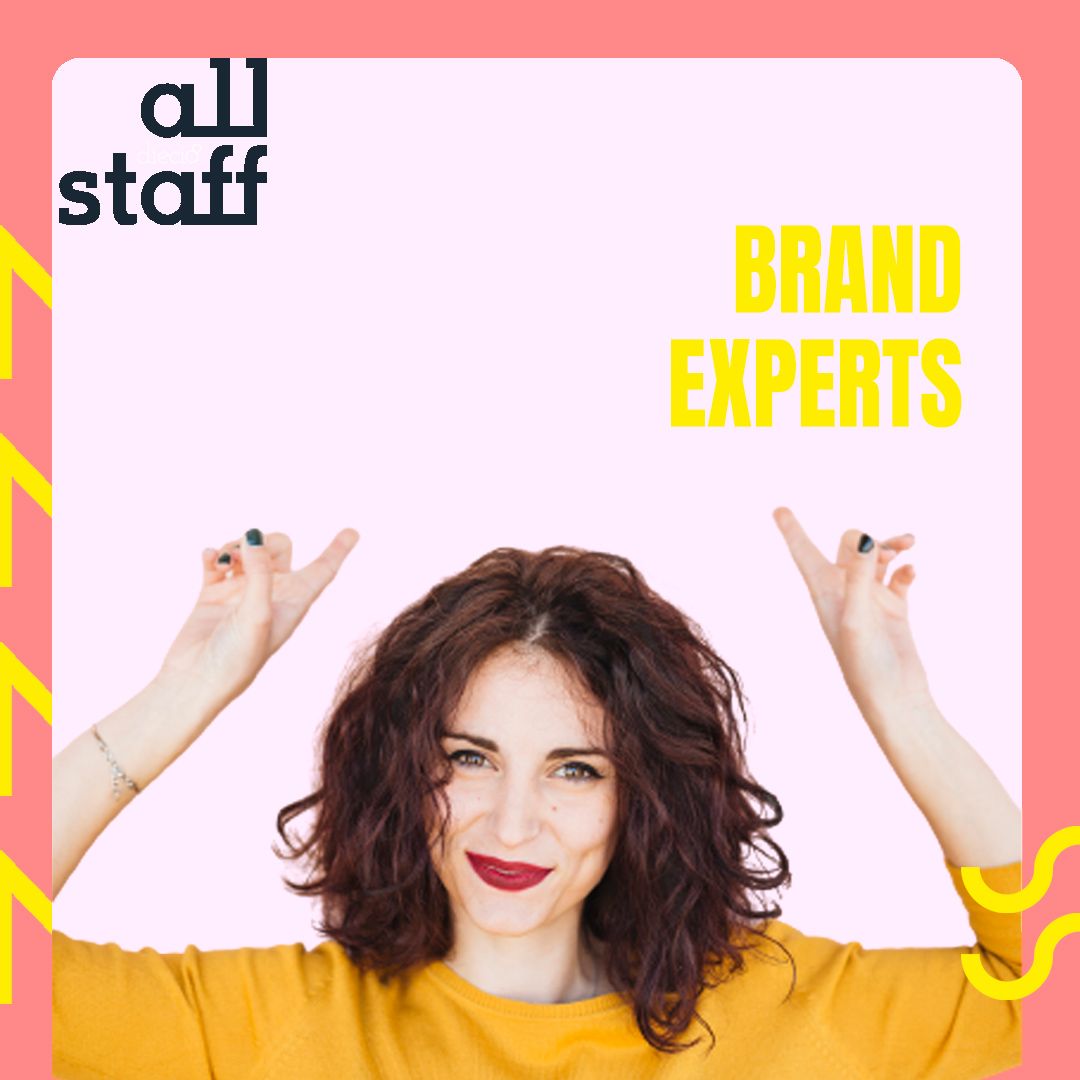 BRAND EXPERTS!, en AllStaff damos con el personal más especializado para cada marca donde cada experto conoce todo acerca de tu sector, valores, objetivos y cómo convertir cada acción en toda una experiencia.
#AllStaff #Serviciosdepersonal #Marketing #Branding #Brandexpert