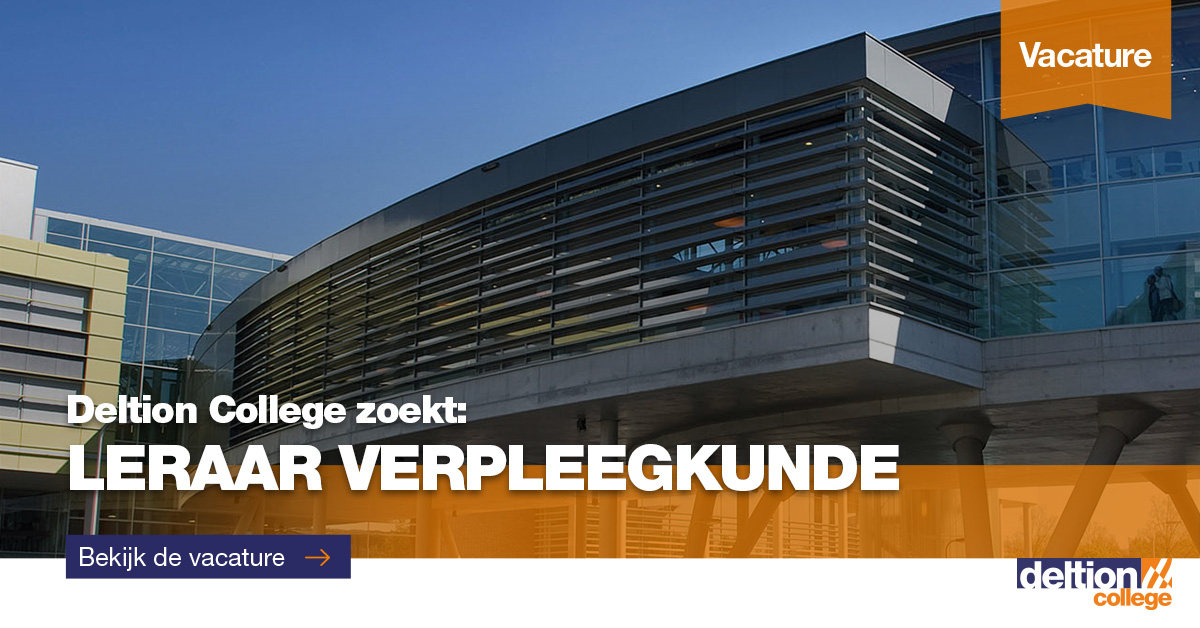 #Deltion is op zoek naar een #Leraar #Verpleegkunde voor 0,6-1,0 fte. deltion.nl/werken-bij-del… #mbo #Zwolle #zorg