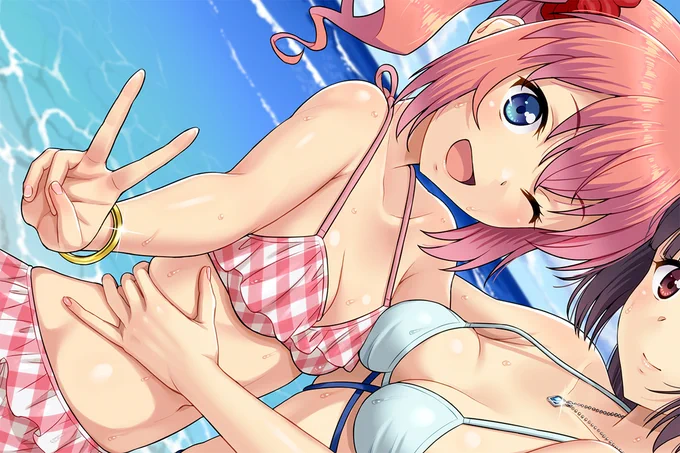 10/4より稼働のパチスロ『ツインエンジェルPARTY』のエンドカードイラストを描かせて頂きました。よろしくおねがいします!
https://t.co/7rCgiyiMv7
導入直前の10/2に無料配信イベントがあるらしいです
https://t.co/jpR6m1PxlS

#ツインパ #ツインエンジェル 