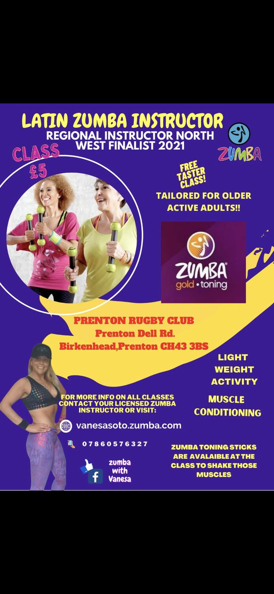PrentonRUFC's tweet photo. Please RT and spread the word of these new classes taking place at Prenton rugby club @paullavellefoun @WIRRALGLOBENEWS @wuthcharity @WirralMassage @GROWellbeingCIC @GreenWirral @wirrallabour https://t.co/GyR243Wq0n