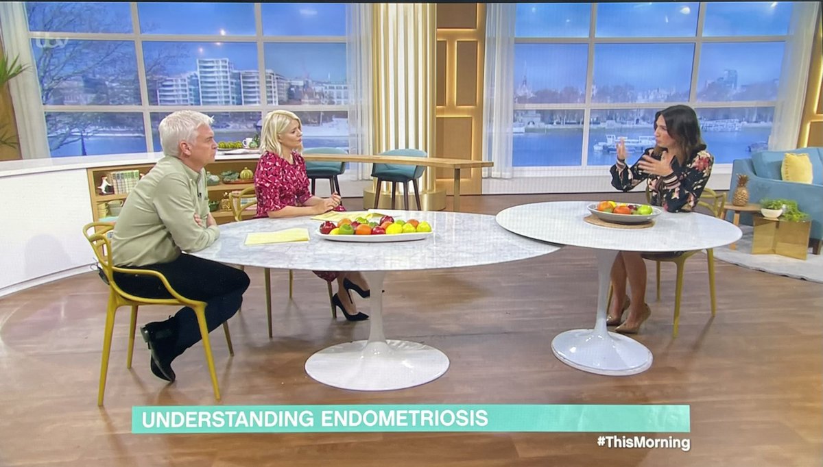 EndometriosisUK's tweet photo. Thank you @thismorning @DrLarisaTV for raising awareness of #endometriosis and symptoms. With an average of 8 yrs to get a diagnosis, too many suffer for too long without treatment, support, or even being believed. https://t.co/tyEzuUCbKS
