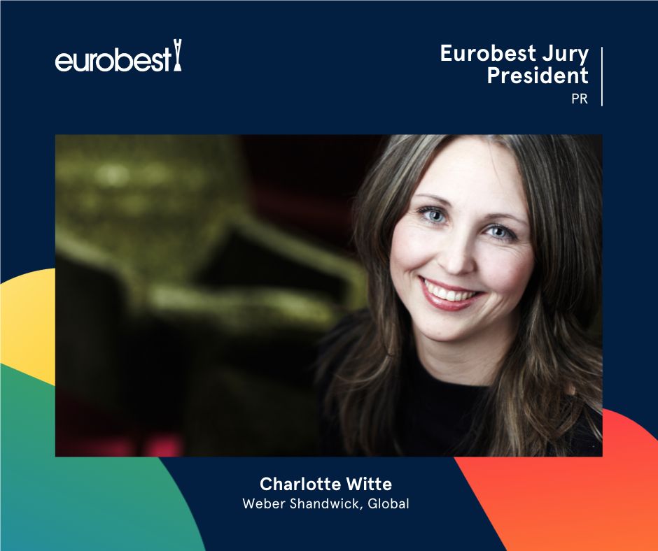 Great to see our Head of Global Client Strategies, Charlotte Witte leading this year’s <a href="/eurobest/">Eurobest</a> PR Jury as President! bit.ly/39MWxPH