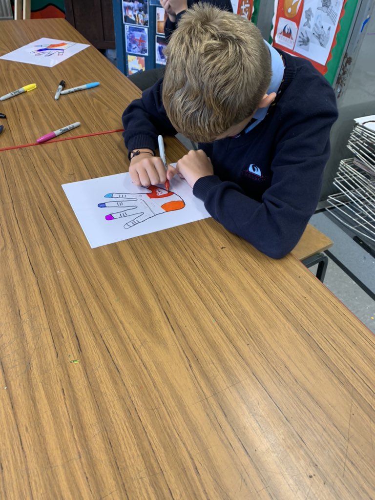TCS_RVE's tweet photo. Some fabulous work from @7Treorchy this morning as we continue our Lead Creative School work! Looking at our identity and values #leadcreativeschool @tcsartdept https://t.co/SSuWQ9Oxl4