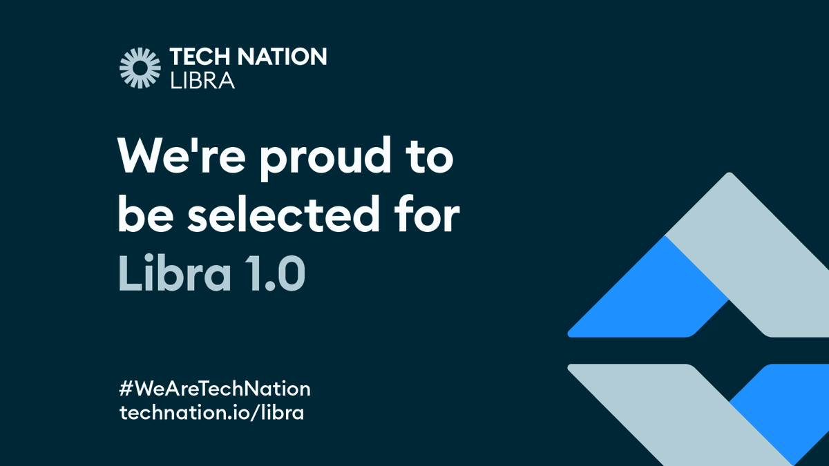 We’re excited to have been chosen to be part of @TechNation Libra 1.0, an exclusive network of high-growth UK tech companies led by #underrepresented founders. technation.io/libra