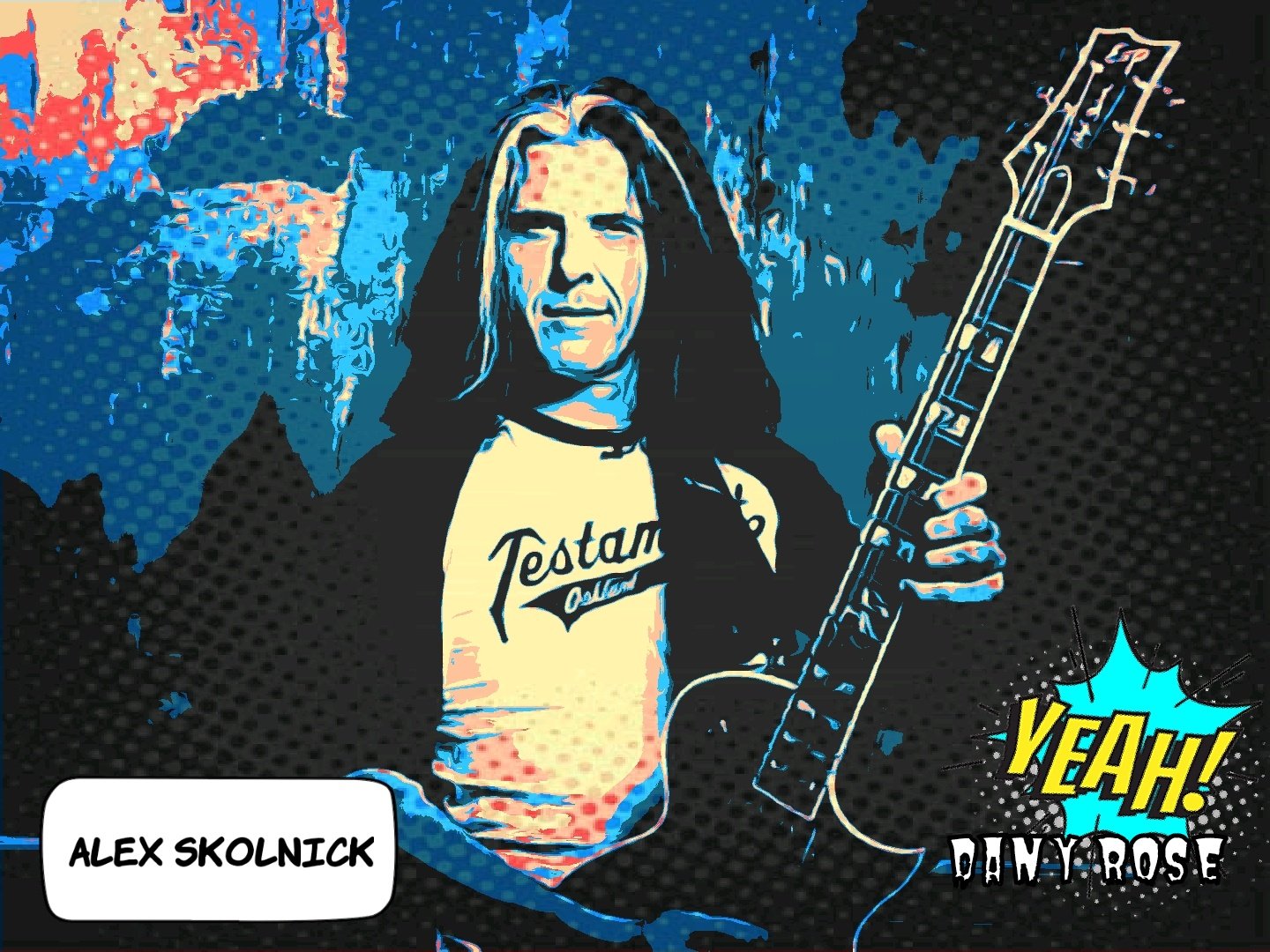 Happy birthday Alex Skolnick   