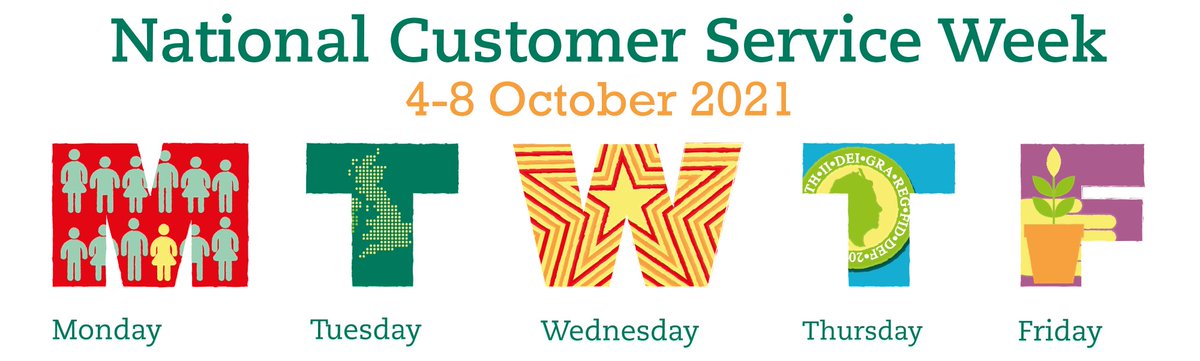 We're proud to be taking part in National Customer Service Week (4th to 8th October) #NCSW21 

Next week we'll be looking at how customer service plays a vital role in the success of every business.

We will also have some special offers for you- watch this space!