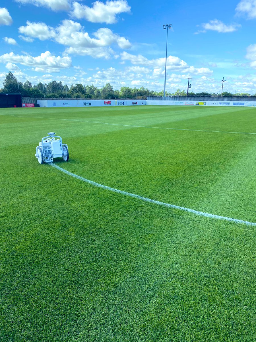 Is line marking taking up too much time?

Operated from a supplied tablet and featuring advanced GPS technology, the TinyLineMarker Pro is faster, more flexible and highly accurate. 

Book a demo and #ExperienceTheDifference 👉 sales@rigbytaylor.com

📸 <a href="/LtdGarson/">Garson's Group Ltd</a>