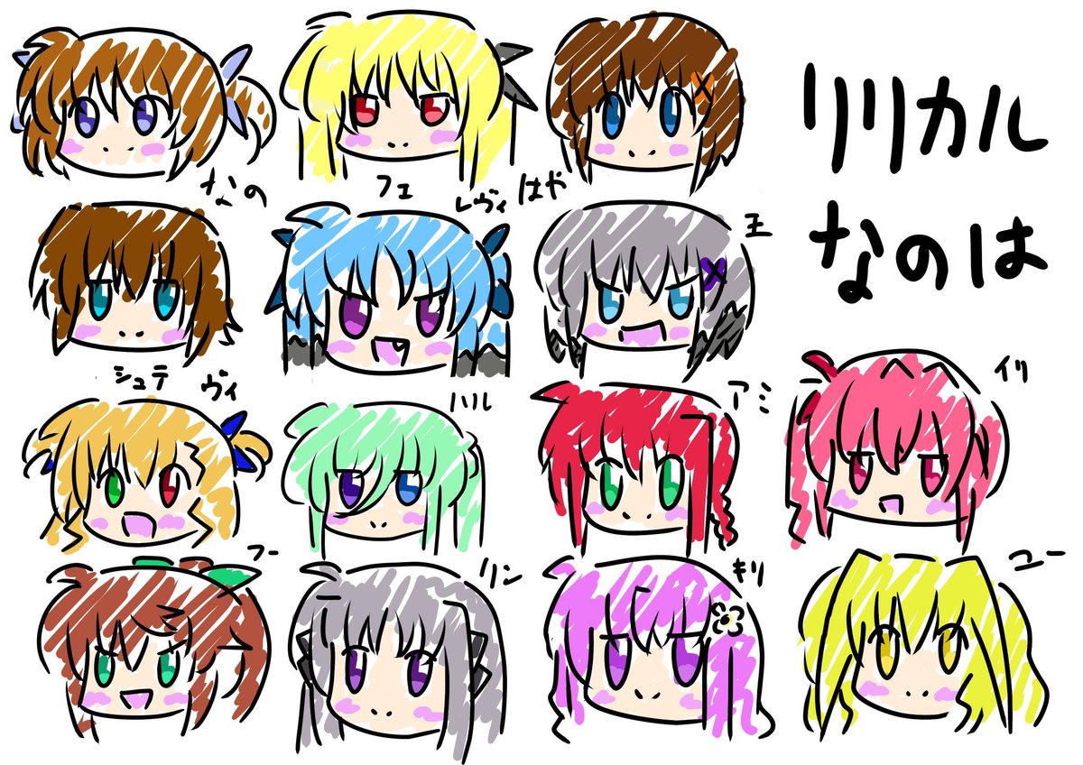 #今月描いた絵を晒そう
ヴィヴィオちゃんのイラストを
悩んで描いて色々考えて描き直して
を繰り返したら今月の大半費やしちゃいましたε-('∀`; )

来月はもうちょっと描けるように
したいです(‾^‾)ゞ 