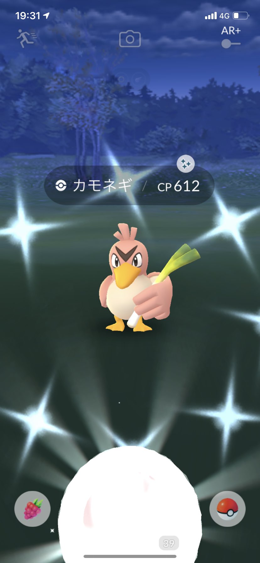 コンケン お カモネギ原種の色違いは2体目だね 欲を言えばガラルの姿が良かった ポケモンgo Pokemongo 色違いポケモン Shinypokemon T Co Ccyt8cimgl Twitter