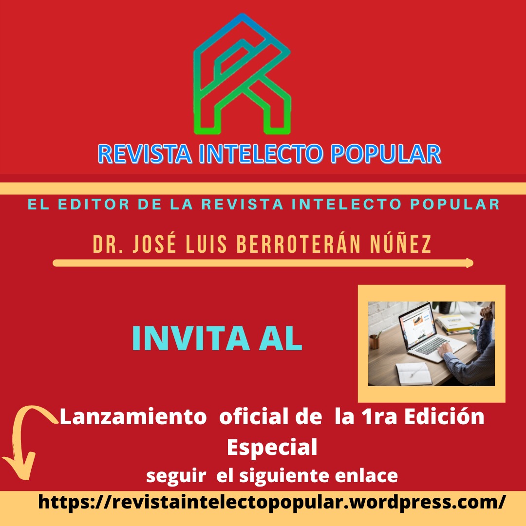 jlberroteran's tweet photo. 🏛️*El Editor de la Revista Intelecto Popular. 

📍*Invita*📍
 
✍️*Al lanzamiento de la 1ra Edición de la Revista Intelecto Popular*

🗣️*Medio de difusión del Movimiento de Intelectuales*

👉*Sigue el enlace*:  https://t.co/sxDfhORF8X

🔰*Visita y comparte*🔰 https://t.co/TFiRC8ydCr