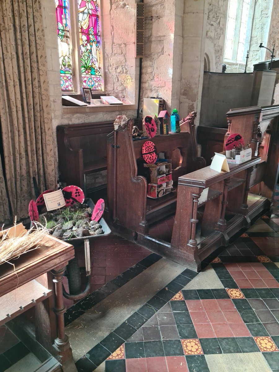 OGSPrimary's tweet photo. The children were thrilled to take part in the Great Big Green Week and have their artwork and projects showcased at the All Saints exhibition. https://t.co/ABvUcHHWdy