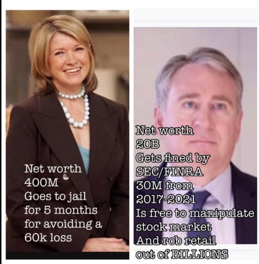 THIS is EVERYTHING that is wrong with the <a href="/SEC_Enforcement/">SEC Enforcement</a>. Discretion becomes collusion when guidelines are not followed across the board. This is not leniency, its absurdity. #TheWorldIsWatching #AMC #GME #APESNOTLEAVING #MOASS