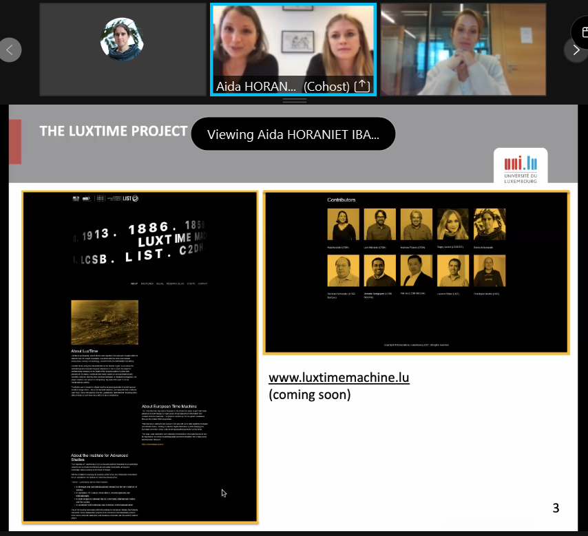 ESchymanski's tweet photo. Dagny @DagnyAurich and Aida presenting the IAS #LuxTIME project (@a_fickers @C2DH_LU @lcsb_uni_lu @LIST_Luxembourg ) at #UniTalks @uni_lu
#visualisation #exposome #Minette #Luxembourg
Thanks to all participants for the live mind map contributions! Awesome idea & participation! https://t.co/fDkSfh63Vb