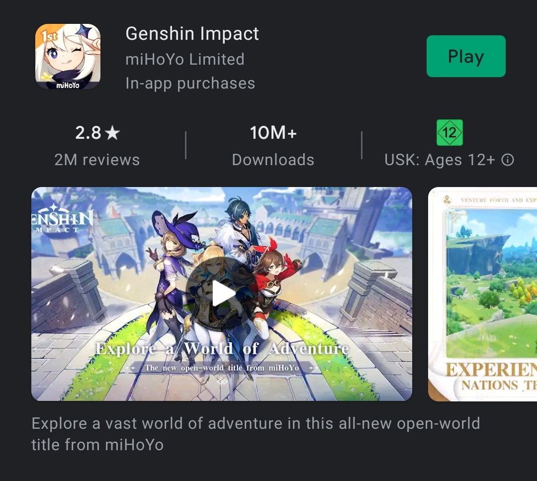 Genshin Impact – Apps no Google Play