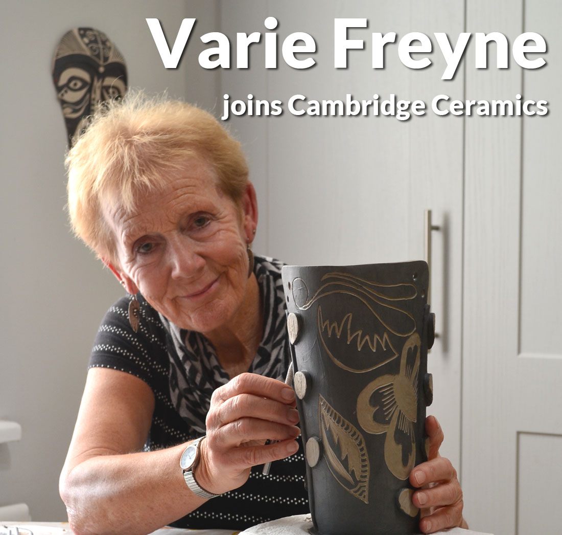 New potter joins Cambridge Ceramics - Varie Freyne brings a splash of colour 😍 - mailchi.mp/29f0219722f7/n…