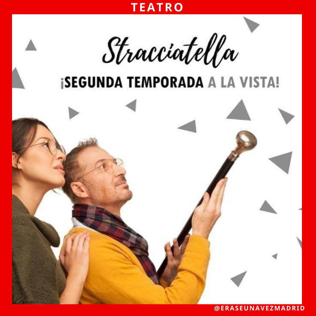 EUVMADRID's tweet image. Vuelven a @9NorteTeatro los martes #stracciatella una deliciosa mezcla de drama íntimo con elementos de comedia sobre el destino propio y los lazos familiares. Tan emocionante como tierna.
@Verogregory
@sarasabateract
@albacarrilloweb
#eraseunavezmadrid #teatro #vuelve #obra