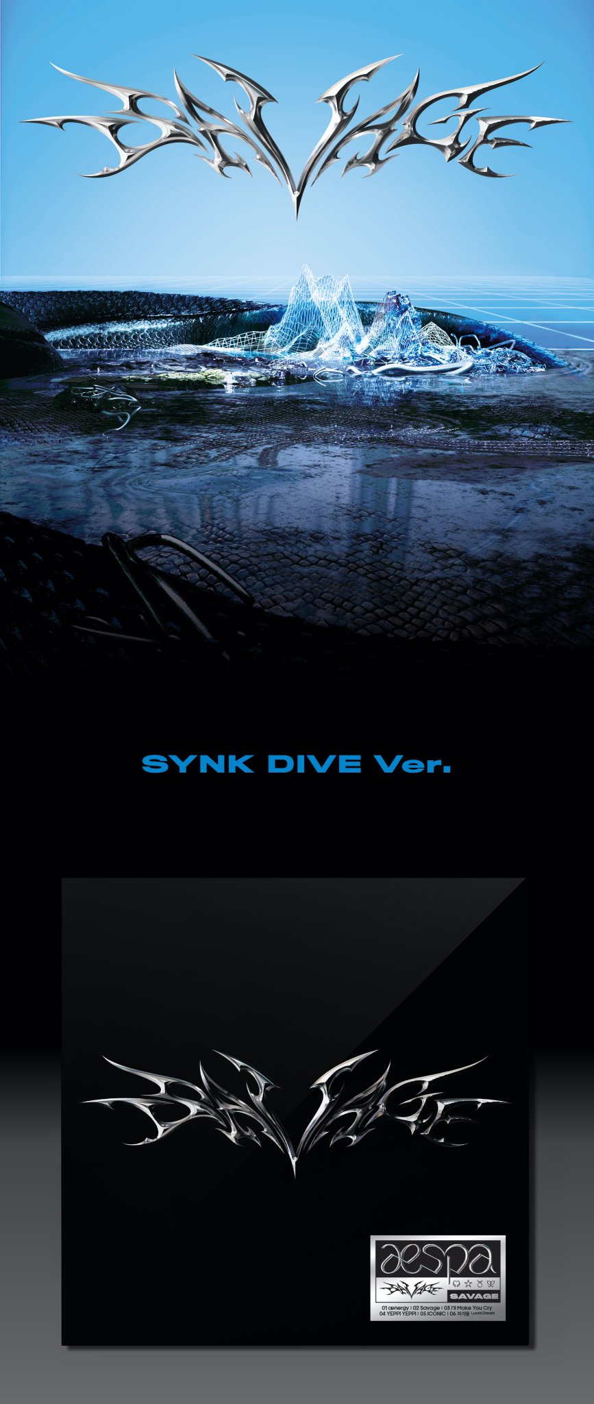 aespa Savage SYNK DIVE ver ウィンター　SGS トレカ aespa Savage SYNK DIVE ver ウィンター SGS トレカ