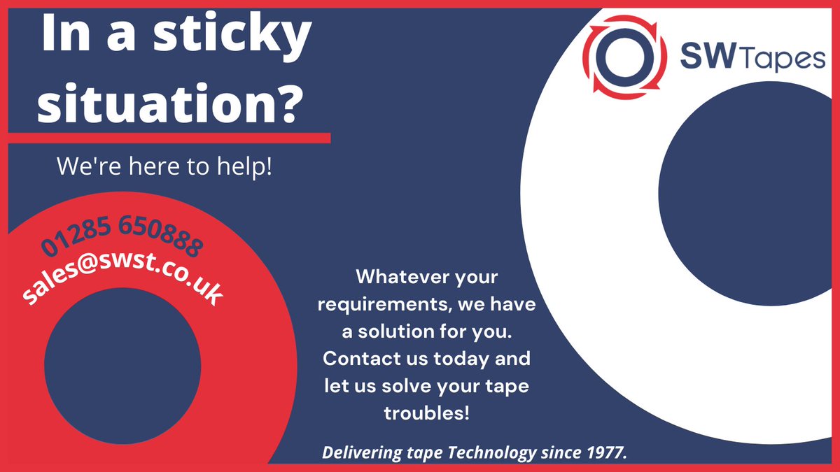 SWSTapes's tweet image. Contact us today! swst.co.uk 📣
