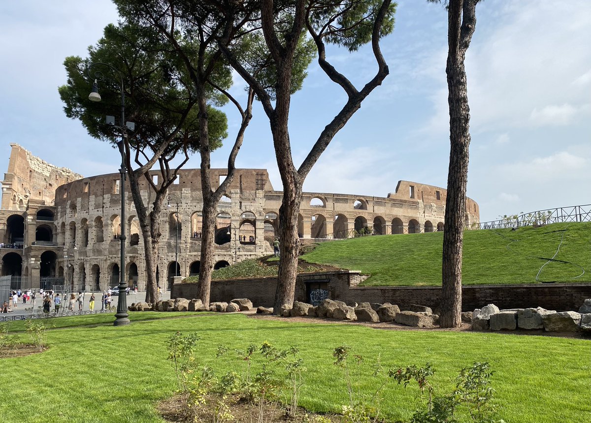 #Rome completes major landscaping project at Colosseum and it looks great