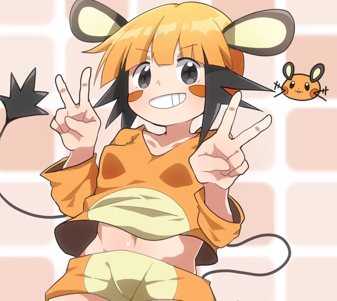#今月描いた絵を晒そう
ポケ擬 