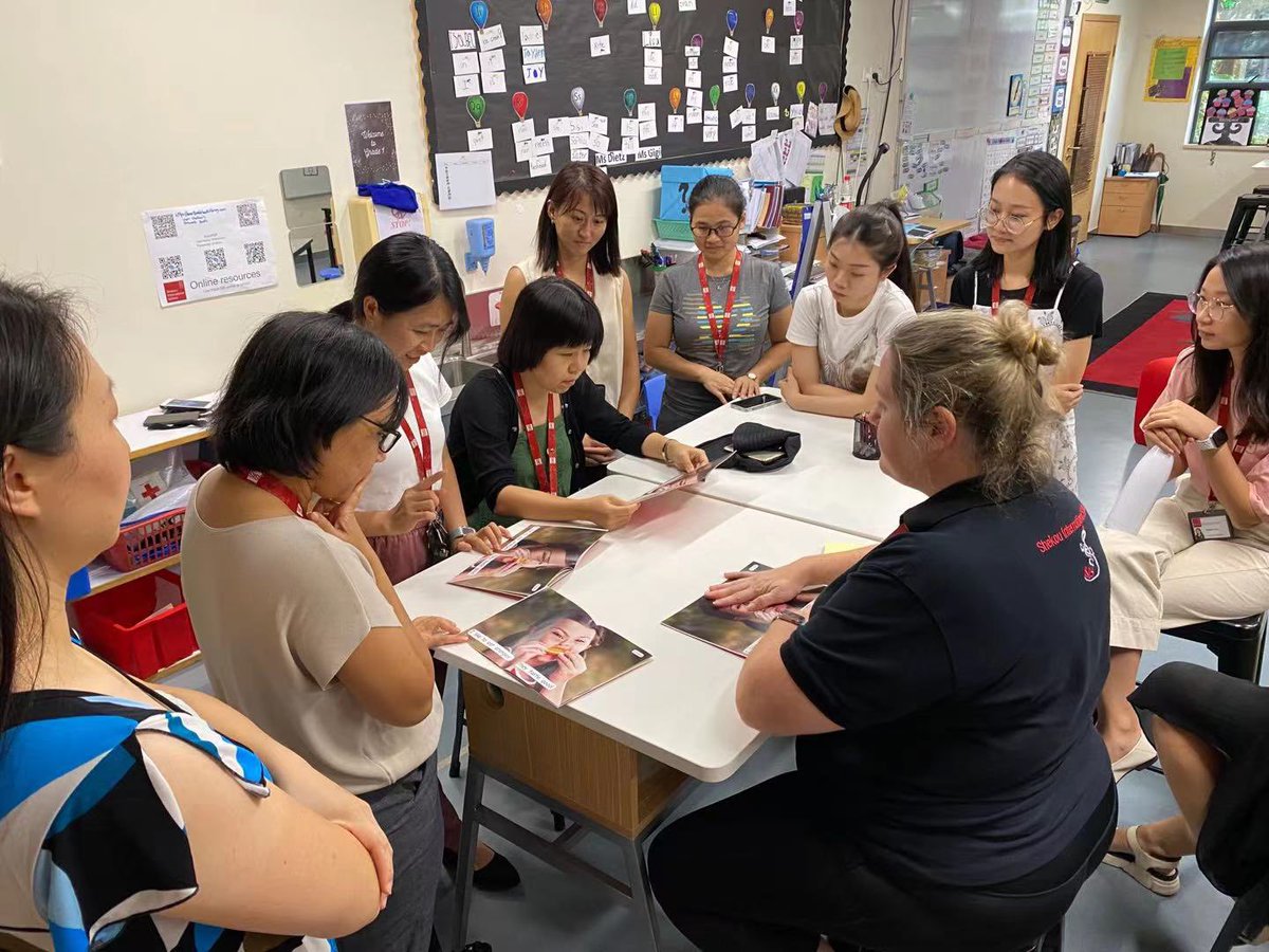 Ms_Cheung229's tweet photo. Today’s Wednesday staff PL was led by our very own #TeacherLeaders. Topics included MAP data analysis, assessment alignment in visual arts, guided reading strategies, #SecondSteps, progress trackers, and much more! #sisrocks #lifelonglearning https://t.co/x5JOHVrPaD