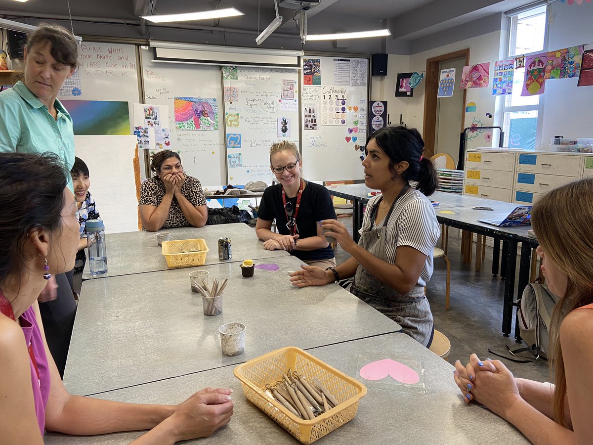 Ms_Cheung229's tweet photo. Today’s Wednesday staff PL was led by our very own #TeacherLeaders. Topics included MAP data analysis, assessment alignment in visual arts, guided reading strategies, #SecondSteps, progress trackers, and much more! #sisrocks #lifelonglearning https://t.co/x5JOHVrPaD