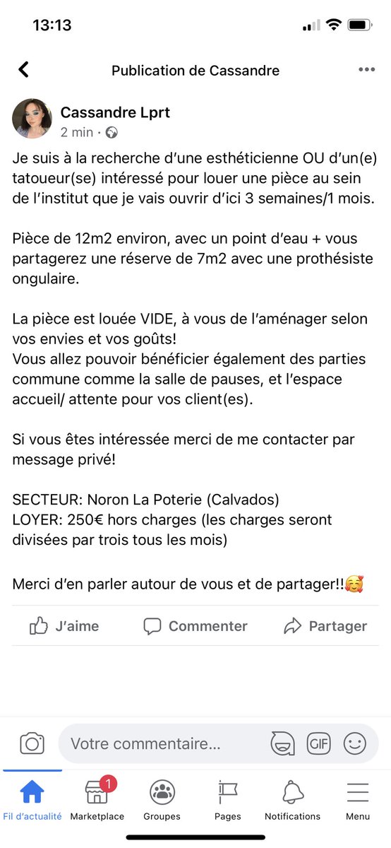 ⚠️RECHERCHE ESTHÉTICIENNE OU TATOUEUR(SE)⚠️

Vous pouvez rt svp c’est super important!