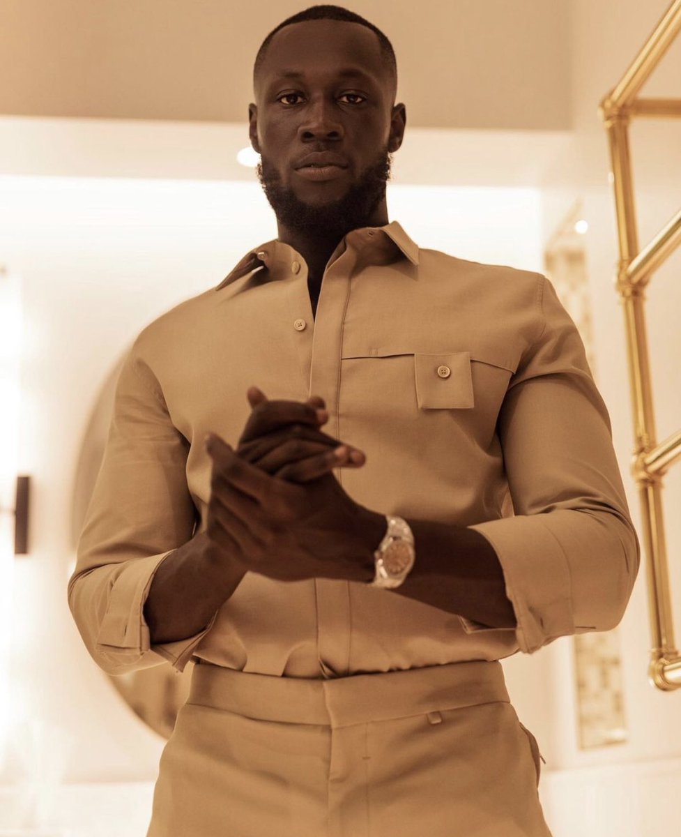 temitaition_'s tweet image. Sorry, I can’t get over how clean Stormzy looks in this fit. Mels Wardrobe is the 🐐