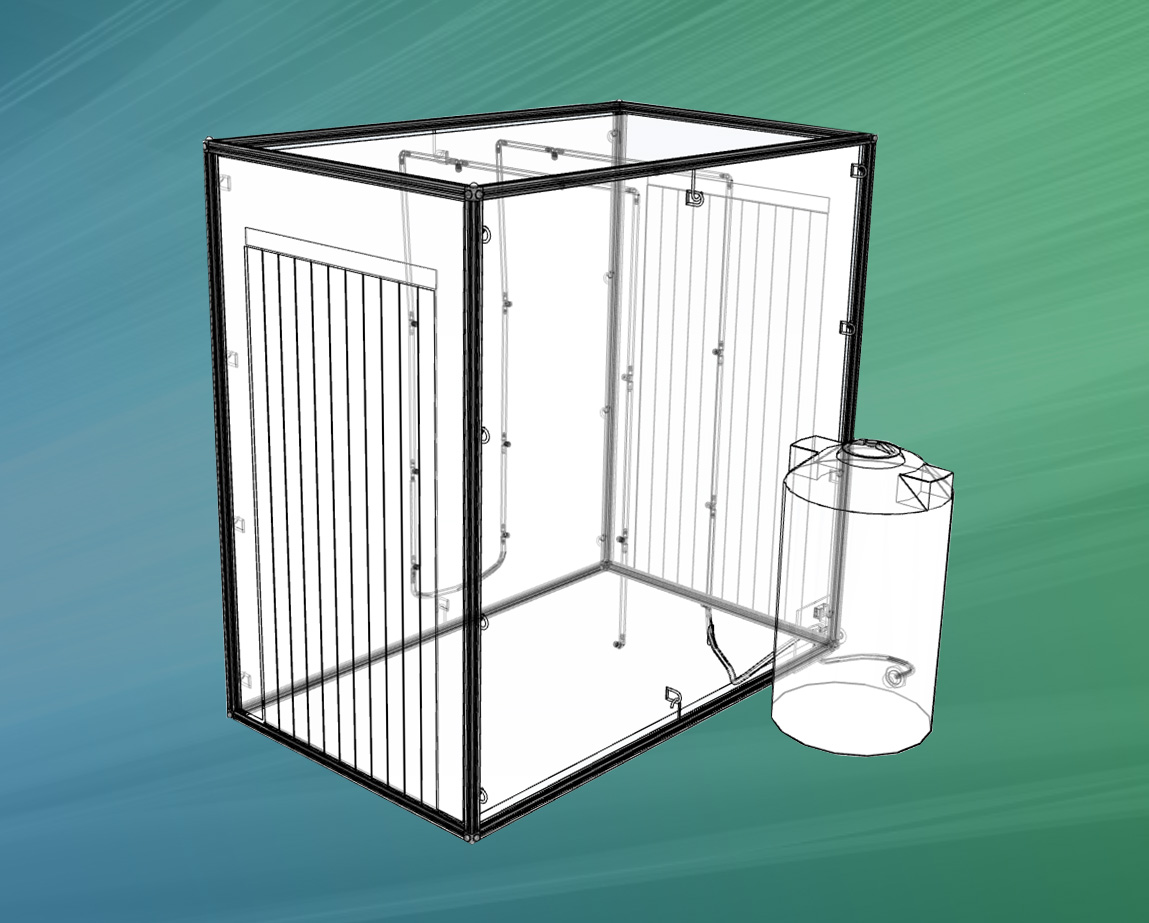 CADENAS_COM's tweet image. #EngineeringNewcomer 2021 Sneak Peeks #4 &amp;amp; 5 🥊🦠 
Disinfection Tunnel: Open-air spray shower with #motionsensor for head-to-toe #disinfection.
S-Band Strap: #3D printed tag with #QR code, #braille &amp;amp; #AR function, showing current vaccination / testing status of a person.