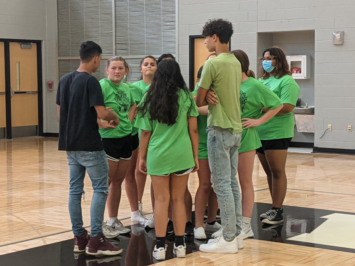A good night for powderpuff dodgeball!  #gowo #wohc21