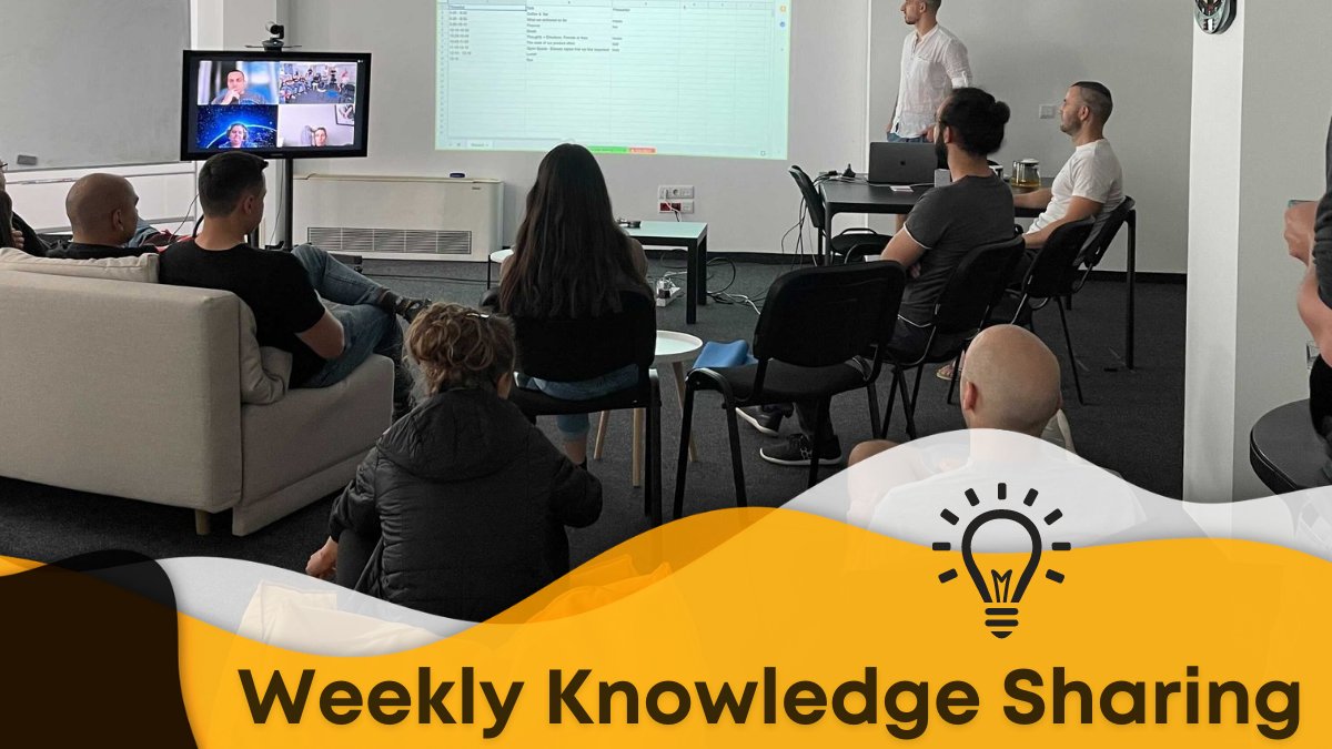 At ST6, we have "Weekly Knowledge Sharing Sessions" to present, discuss and grow as individuals and as an organization. This type of culture enables our entire team to be at the forefront of the technical community.⭐️
We are hiring ➡️ bit.ly/3kQGcjd